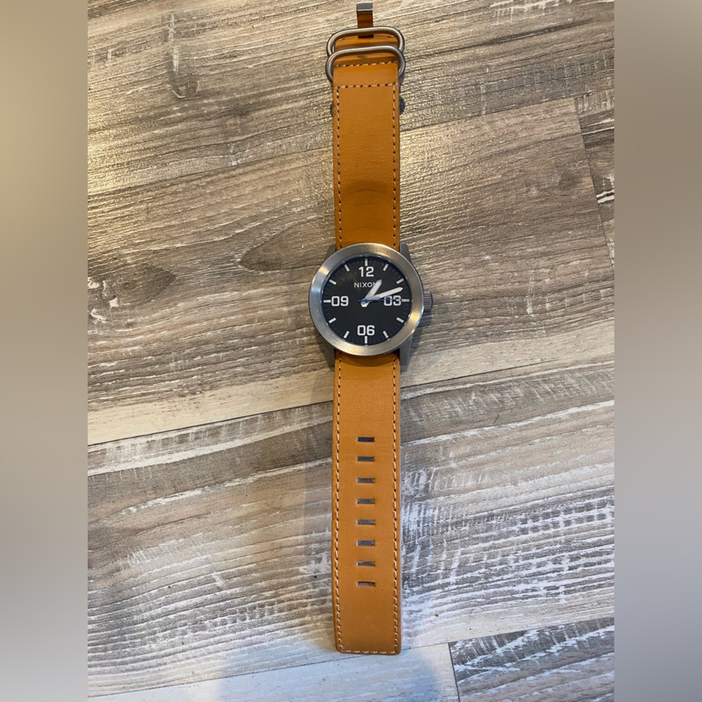 Nixon The Private Leather Watch